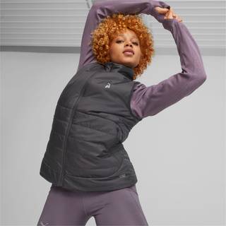 Puma Seasons Reversable Primaloft Running Vests Women - Black, Size 14 - black