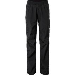 Vaude Cykelbukser Dame Yaras Rain Zip Pants Iv Sort