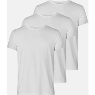 T-shirt "o-neck" 3-pak | Bambusviskose | Hvid