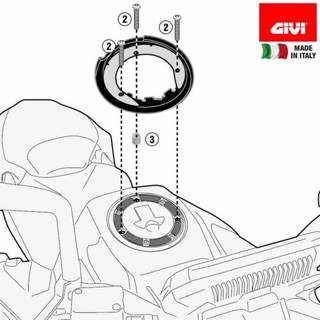 Givi Tankring Inkl. Fastgøring