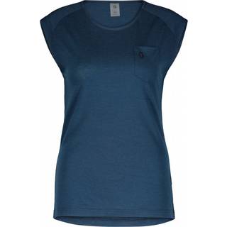 Scott Defined Merino Dame Tanktop Metal-Blå - Størrelse X-Small