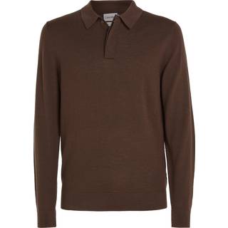 Merino Polo Pullover, Java, XXL