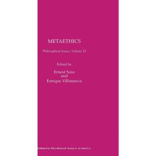 Metaethics, Volume 19