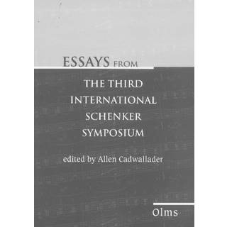 Essays from the Third International Schenker Symposium