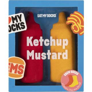 Eat My Socks - Strømper - Ketchup&Mustard - 2 pack - One size