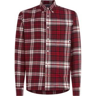 Ternet Langærmet Skjorte, Rouge/Multi, S