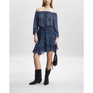 Marant Etoile Viera asymmetric printed mini skirt - multicoloured - XS