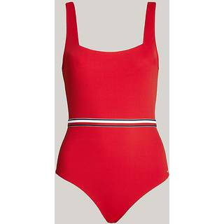 Th Global Stripe-S Halter Swimsuit