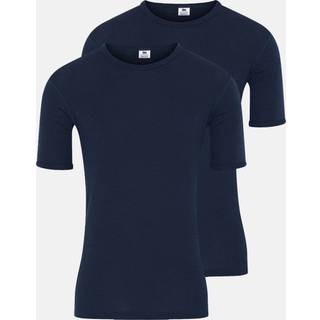T-shirt 2-pak | 100% merino uld | Navy