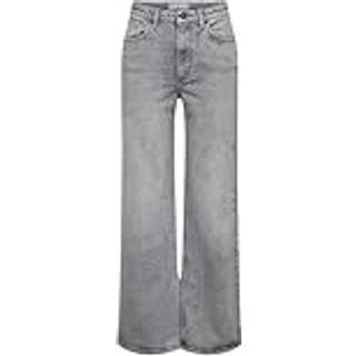 ONLY Bukser - Juicy Wide Leg - Medium Grey Denim