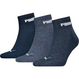 Puma 3-pak Unisex New Generation Cushioned Quarter Sock - Blue - Str 35/38 * Kampagne *
