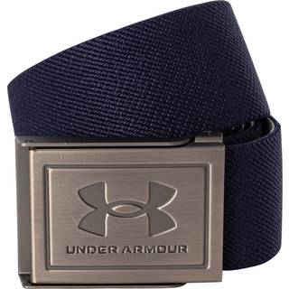 Under Armour Drive Stretch Webbing Men's Belt Midnight Navy / Khaki Base / Silver One Size