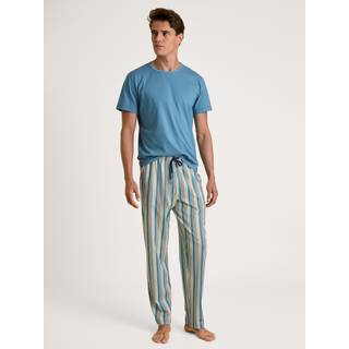 Calida Remix Sleep Weekend Pants - Blue/Brown - Large