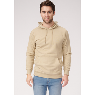 Basic Hoodie Sweat - Mørk Beige - Herre - 3XL - TeeShoppen