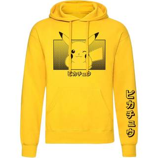 Pokemon Hooded Sweater Pikachu Katakana Size S