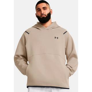 Sweatshirt Under Armour Unstoppable Fleece Hoodie Brown XL - Brown - XL