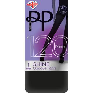 Pretty Polly Pretty Polly 2 Pack Black 120 Denier Opaques 3D Shine Tights