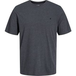 Plus Size Ensfarvet T-shirt