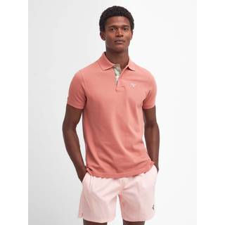 Barbour Herren Polo-Shirt rosa