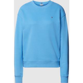 Flag Embroidery Crew Neck Sweatshirt