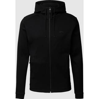 BOSS Saggy Full Zip Hoodie Black