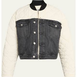 Denim outerwear - Ivory - 42