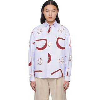 Jacquemus La Chemise Simon cotton shirt - blue - EU 38