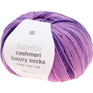 Superba Cashmeri Luxury Socks 4fädig - Lila