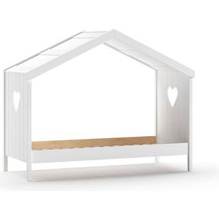 Seng til børn – Amori husseng 90 x 200 cm, hvid