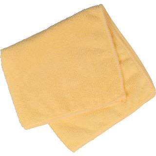 Rengøringsklud microfiber 40x40cm soft gul