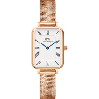 Daniel Wellington DW Watch Quadro Roman Numerals Melrose 20x26mm Rose Gold