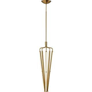 RUBN Bloomsbury Chandelier Long 5 Lysekrone (H165.5-223 cm) Black