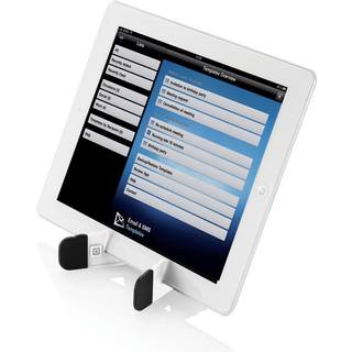 Tablet stand - Foldable stand (Hvid)