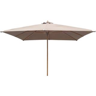 Orlando Parasol, Taupe med træstok