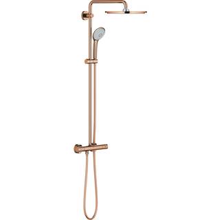 Grohe Euphoria 310 bruss. term Brusesystem, termostat, vægmontering, Warm Sunset 26075DA0