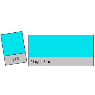Lee Filter Roll 118 Light Blue