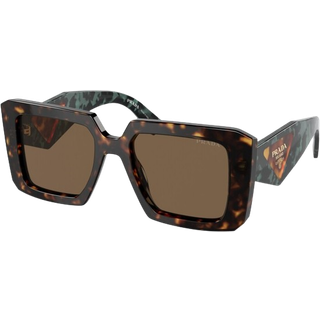 Prada PR 23YSF Asian Fit 2AU06B 52 Solbriller Kvinder Tortoiseshell - Tortoise - 52mm
