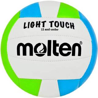 Molten MS240-3 Lys Touch Volleyball Green/Blue/White 12 & Under/8.1 Oz