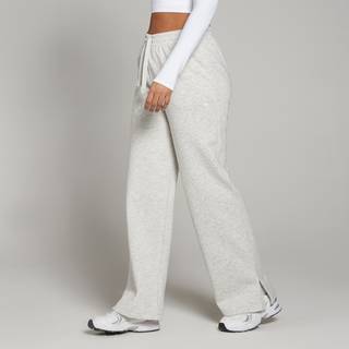 MP Basics Straight Leg Joggers til kvinder – Light Grey Marl - S