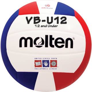 Molten VBU12 Light Volleyball Red/White/Blue 12 & Under