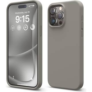 Elago Liquid Silicone Case kompatibel med iPhone 15 Pro Max Case Premium Silicone Full Body Beskyttende sag [4-lags stødbestandig struktur] Soft