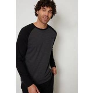 Threadbare Threadbare Black Blend Long Sleeve Pyjamas Set