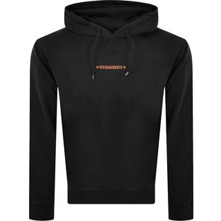 DSQUARED2 Logo Pullover Hoodie Black