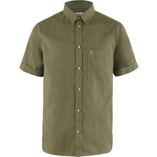 Fjällräven Men's Övik Travel Shirt Short Sleeve Chalk White, M