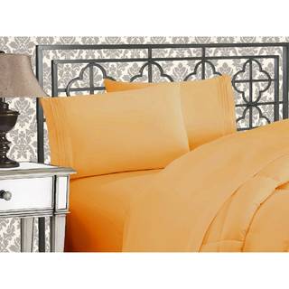 Elegant komfort Luksuri?s 1500 tr?dt?lling Egyptisk tre linje Broderet bl?deste premium hotelkvalitet 4-delt sengeskift S?t rynke og fade resiste