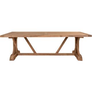Volos havebord, teak, natur, 100 x 240 x 75 cm