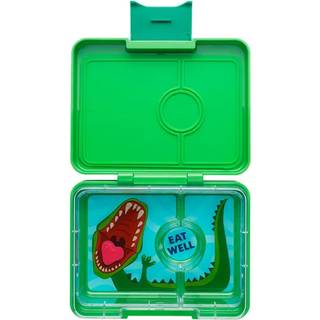 Yumbox Madkasse - Minisnack - 3 rum - Jurassic Green/Dinosaur