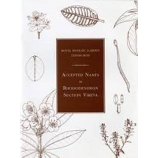 Accepted Names in Rhododendron Section Vireya