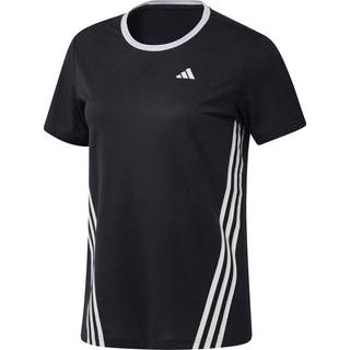 Trainicons Wrapping 3-Stripes T-Shirt - Black - 2XS