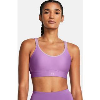 bh Under Armour UA Infinity Mid 2.0 Bra-PPL 1384123-560 Størrelse XL D-DD